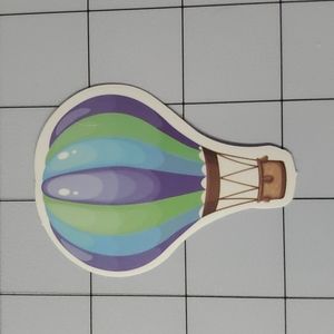 Hot Air Balloon Sticker